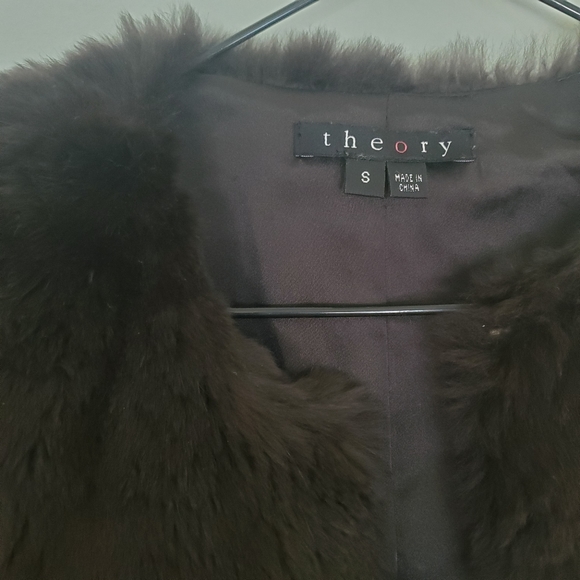 Theory Rabbit Fur Jacket - Picture 4 of 4